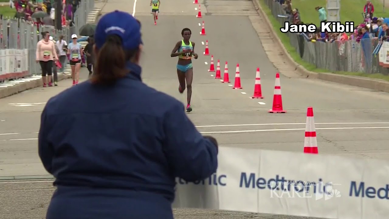 WATCH Twin Cities Marathon winners cross the finish line YouTube