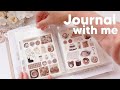 relaxing ASMR READING JOURNAL with me ☕