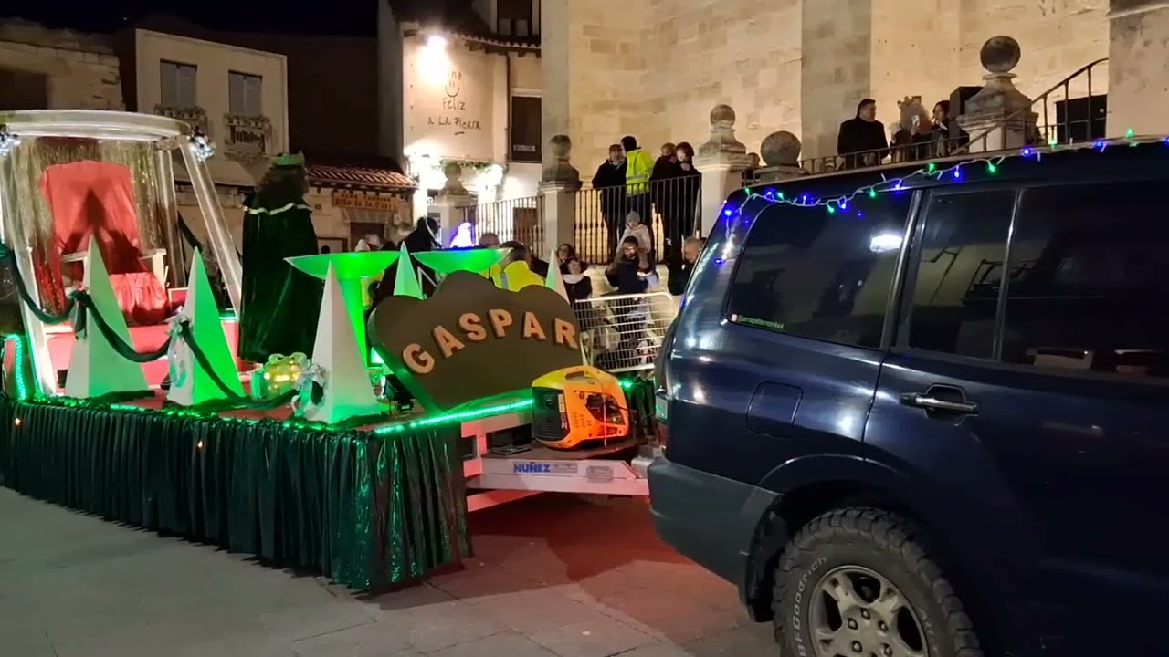 Cabalgata de Reyes Magos 2026 en Aranda de Duero.