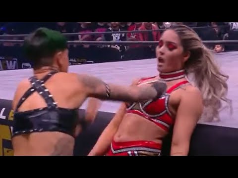 Ruby Soho Vs Tay Melo AEW Dynamite 14 December 2022