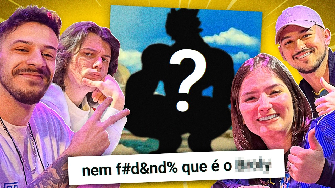 Adivinhe o Personagem pela SILHUETA! (ft. Umild e Apenas uma live)