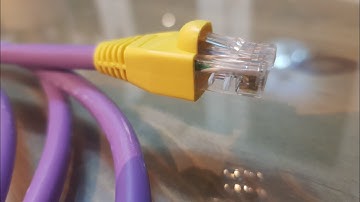 Make your own network cable Cat 6 RJ45 568A