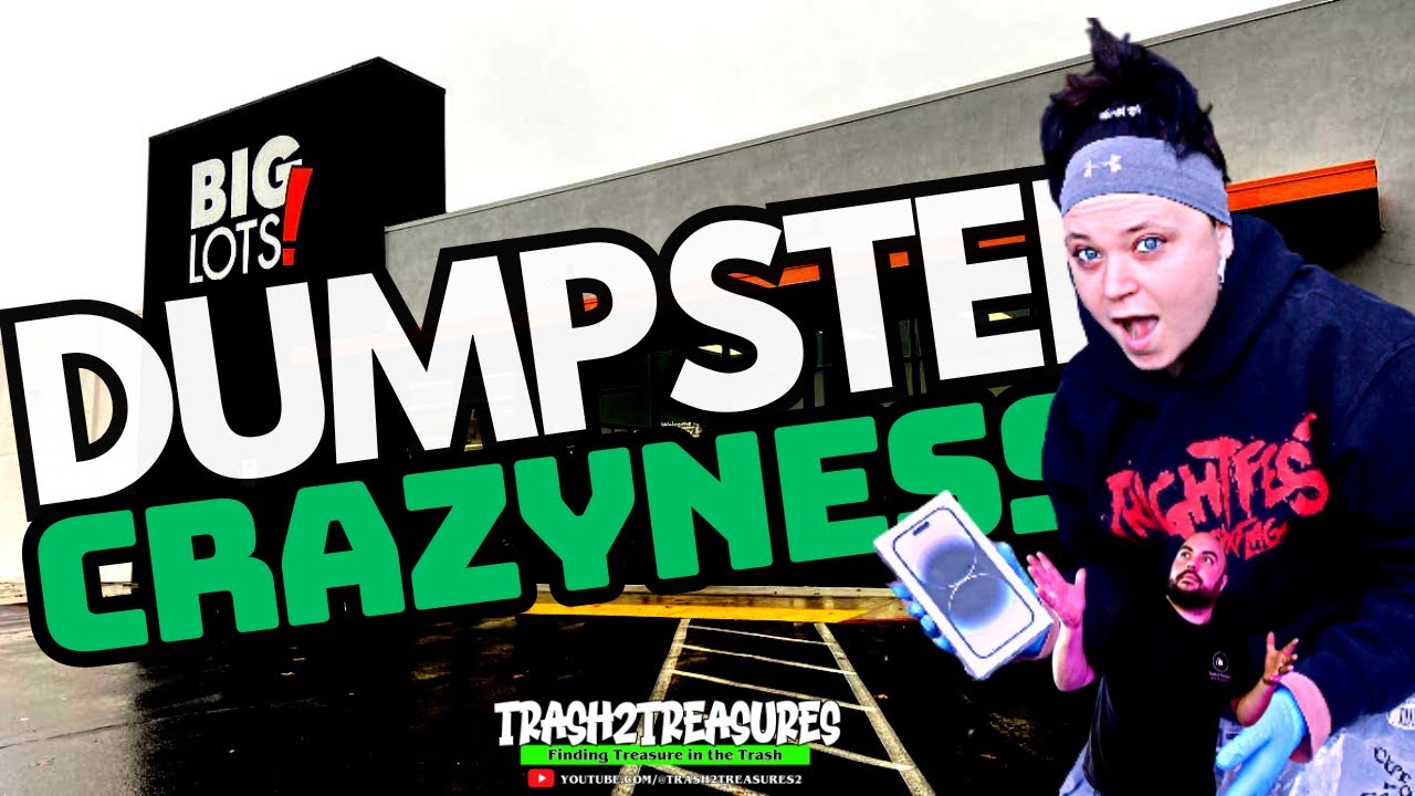 Dumpster Craziness #dumpsterdivers  #dumpsterdive  #biglotshaul
