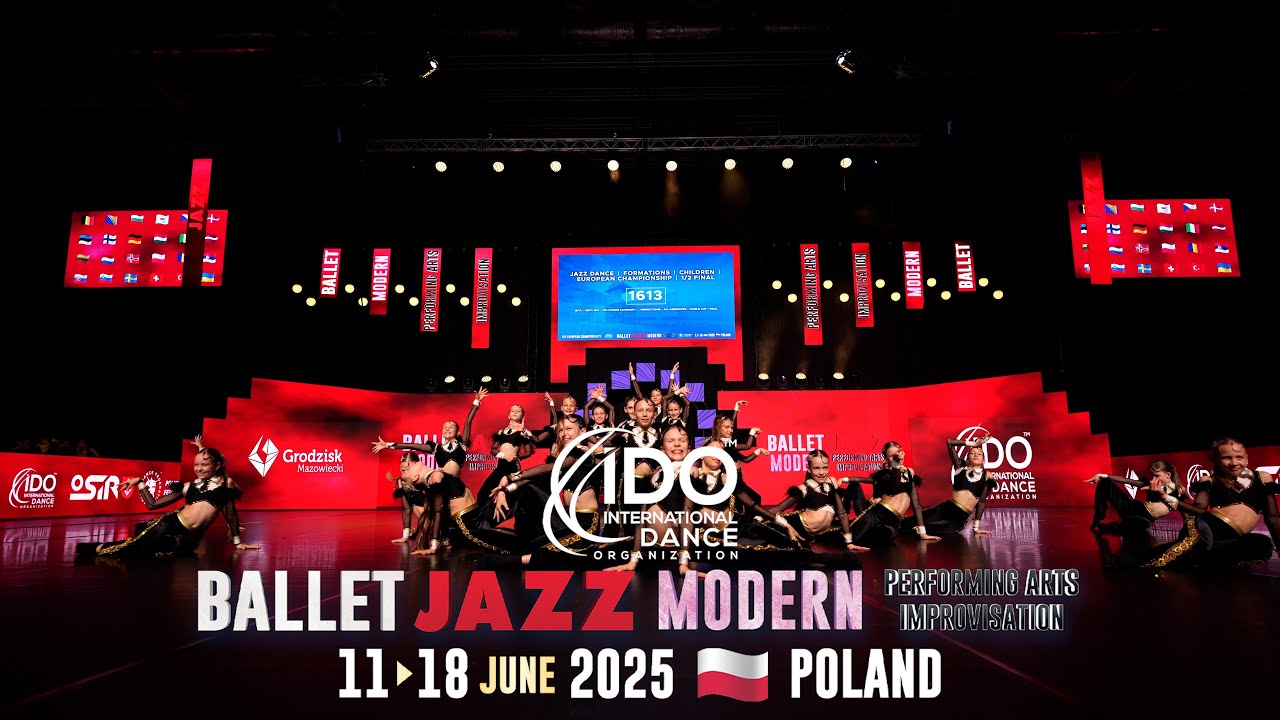 JAZZ ART KIDS | Poland | Children Formations | IDO Jazz Dance European Championship 2025