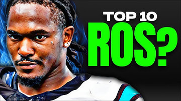 Week 10 Fantasy Football Rest of Season Rankings & Trades