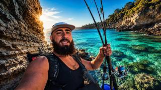 3 Days Survival Fishing Mission Eating Only What I Catch - PART 2