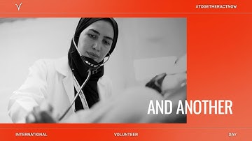 Together, act now. Volunteer for a better tomorrow.