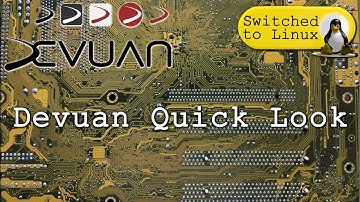 Quick Look at Devuan Linux