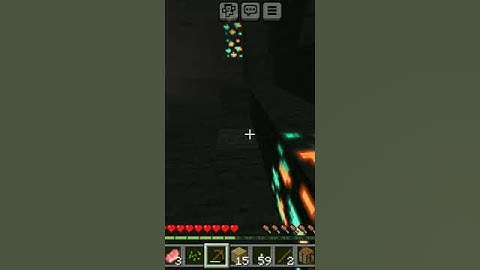 Glowing ores #shader in #minecraft