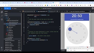 Angular ngx-material-timepicker Example to Embed Material Timepicker Input Field in TypeScript