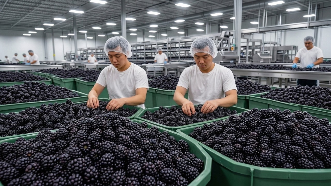 Why Blackberries Are Packed by Genius Machines: Inside the Insane Automated Process Exposed!