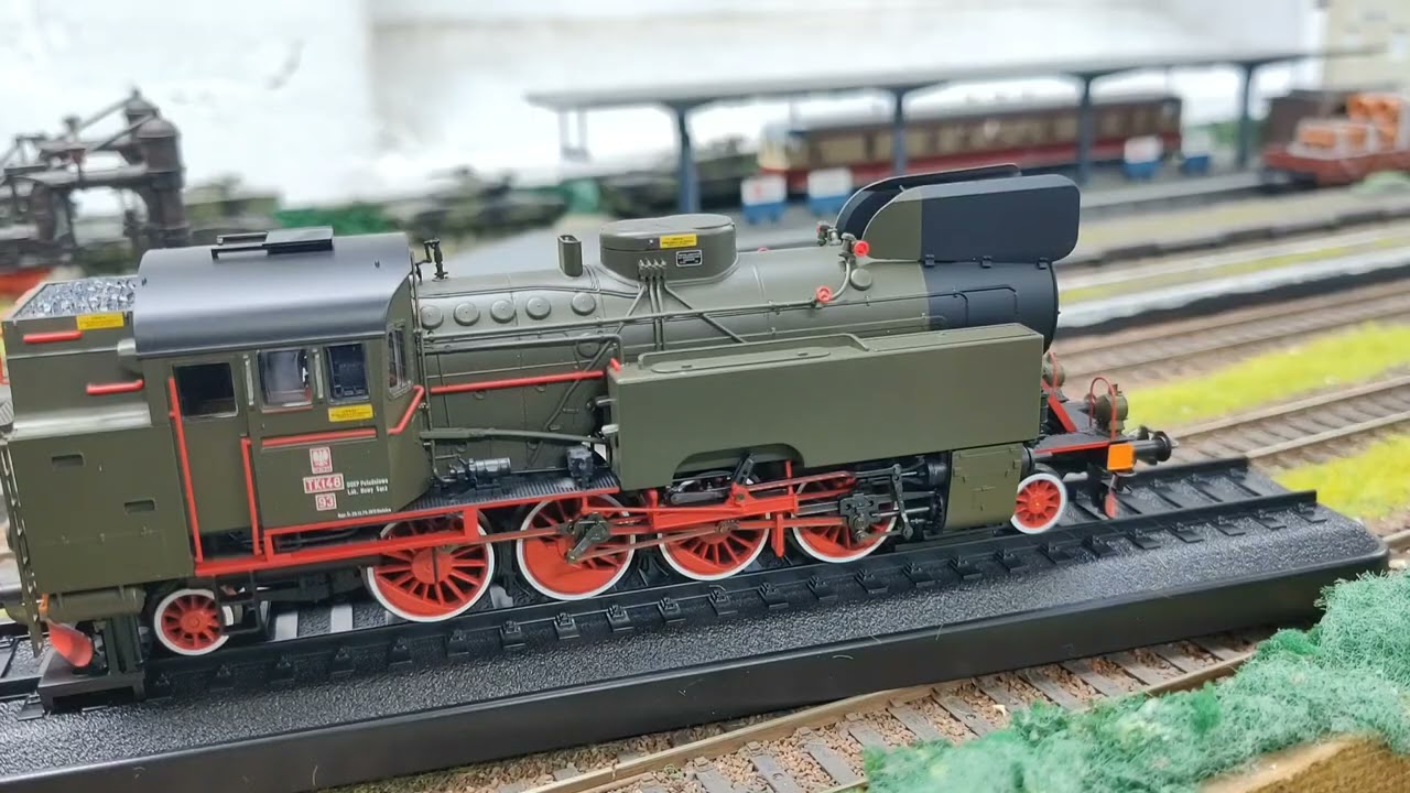 Prezentacja lokomotywy TKt48 - 93 firmy PIKO tzw 