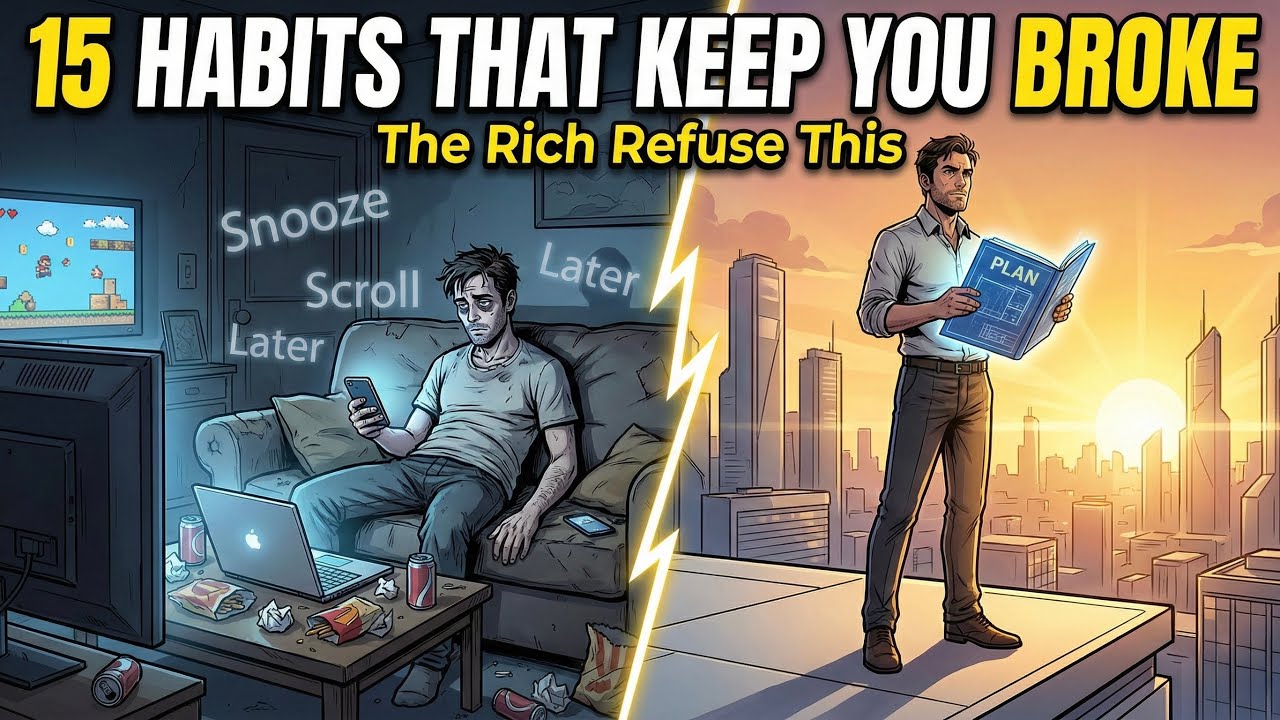 15 Habits That Keep You Broke (The Rich Refuse to Play This Game)