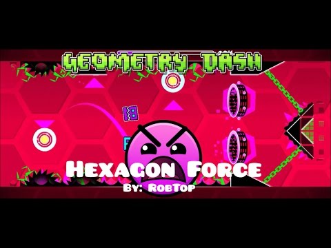 Geometry Dash - Hexagon Force by RobTop (Level 16) (60fps)