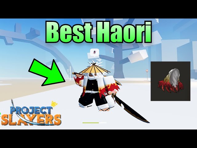 Roblox Project Slayers PS CHAMPION Haorie Mask Hat Armor Clothing