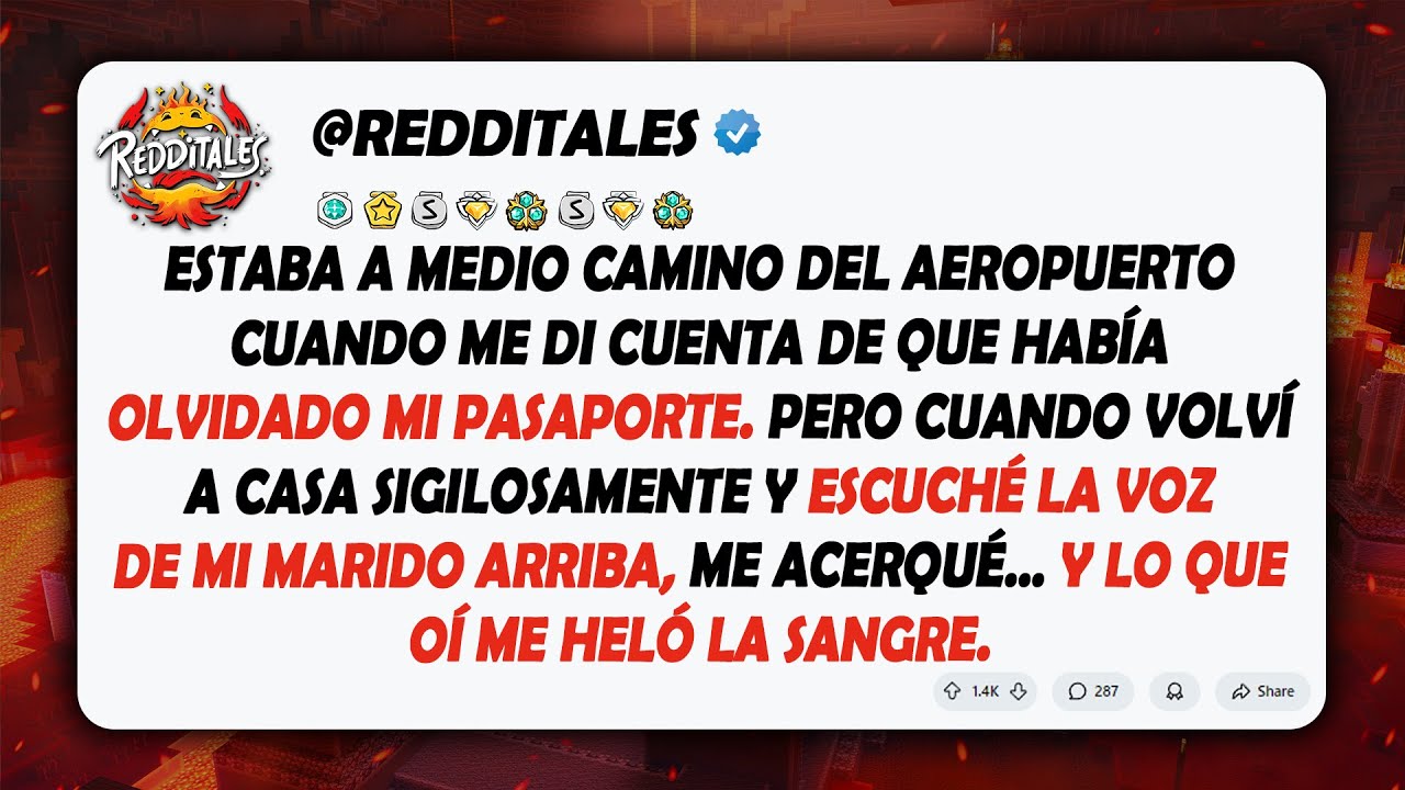 Volví solo para coger mi pasaporte, pero lo que escuché arriba me dejó helada en la puerta…