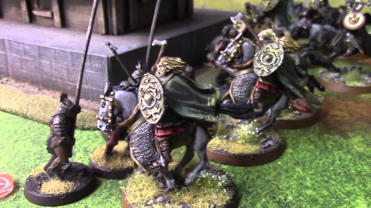 Hobbit SBG Battle Report - Uruk Hai assault on Edoras