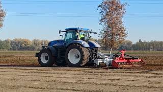 New Holland 7070 E Parolin 7 Ancore.....open Pipe.....sound Onnnnnnn