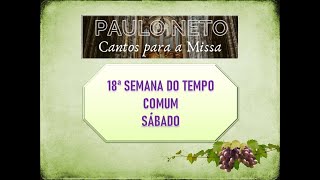 Vídeo de SALMO 17 (18) - EU VOS AMO, Ó SENHOR, SOIS MINHA FORÇA E SALVAÇÃO. (Melodia 2 - Paulo Neto)