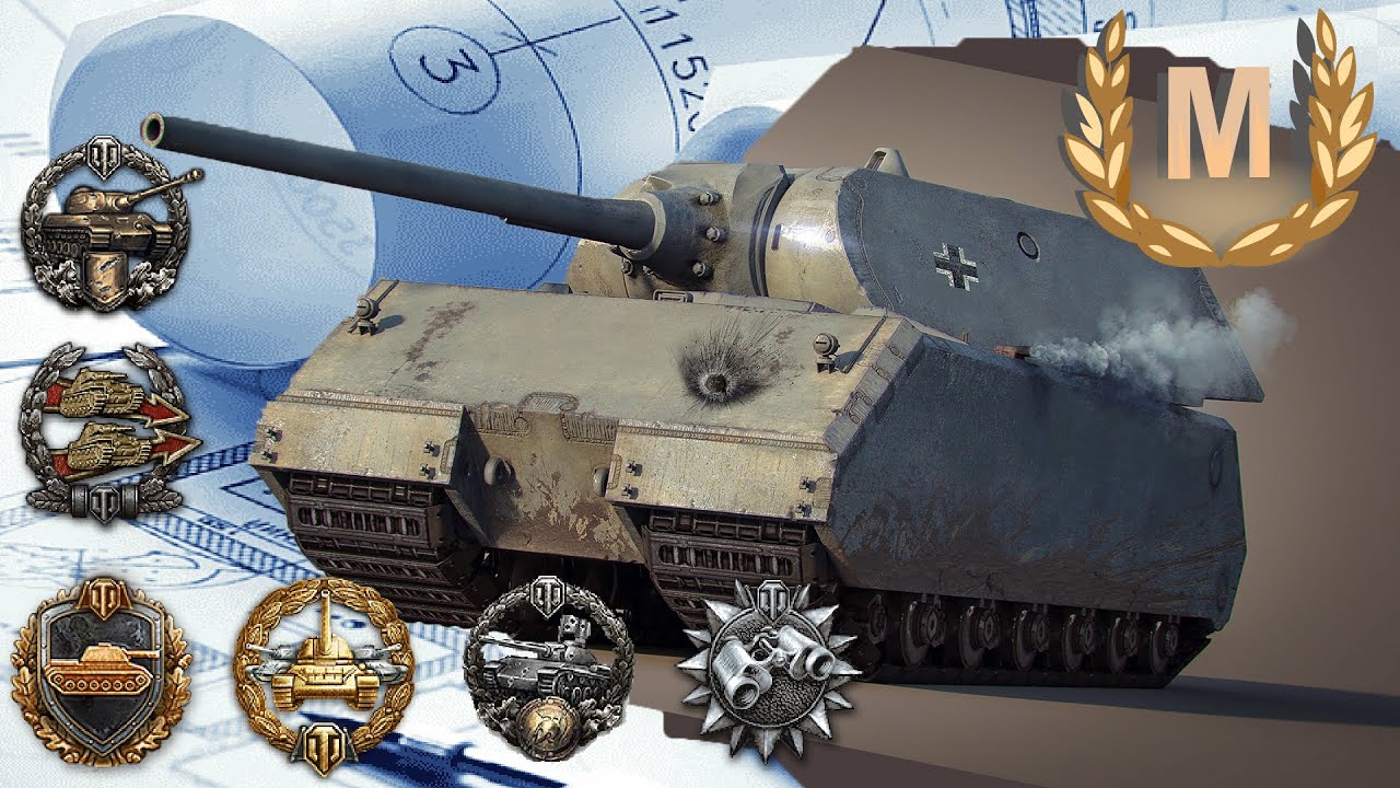 Maus бой на мастера WoT / Ace tanker