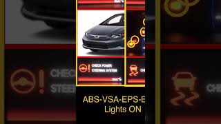أضاءه لمبات abs-vsa-eps-brake - abs-vsa-eps-brake lights on