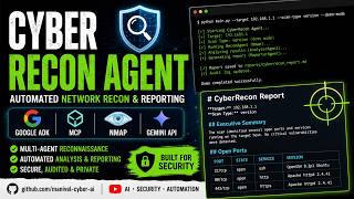 CyberRecon Agent — AI-Powered Network Recon Tool | Kaggle AI Agents Capstone