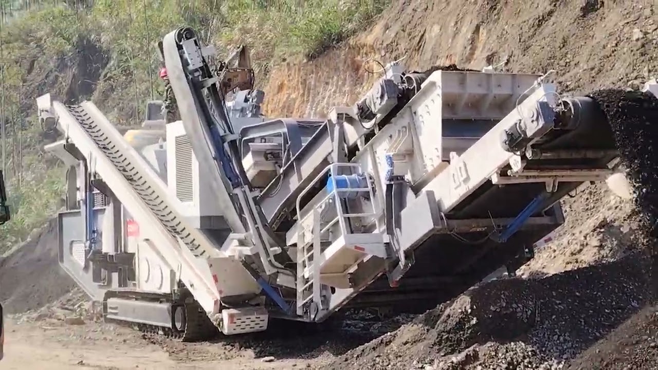 Is crushing work difficult in mountainous areasA crawler-mounted crusher can solve all your problems