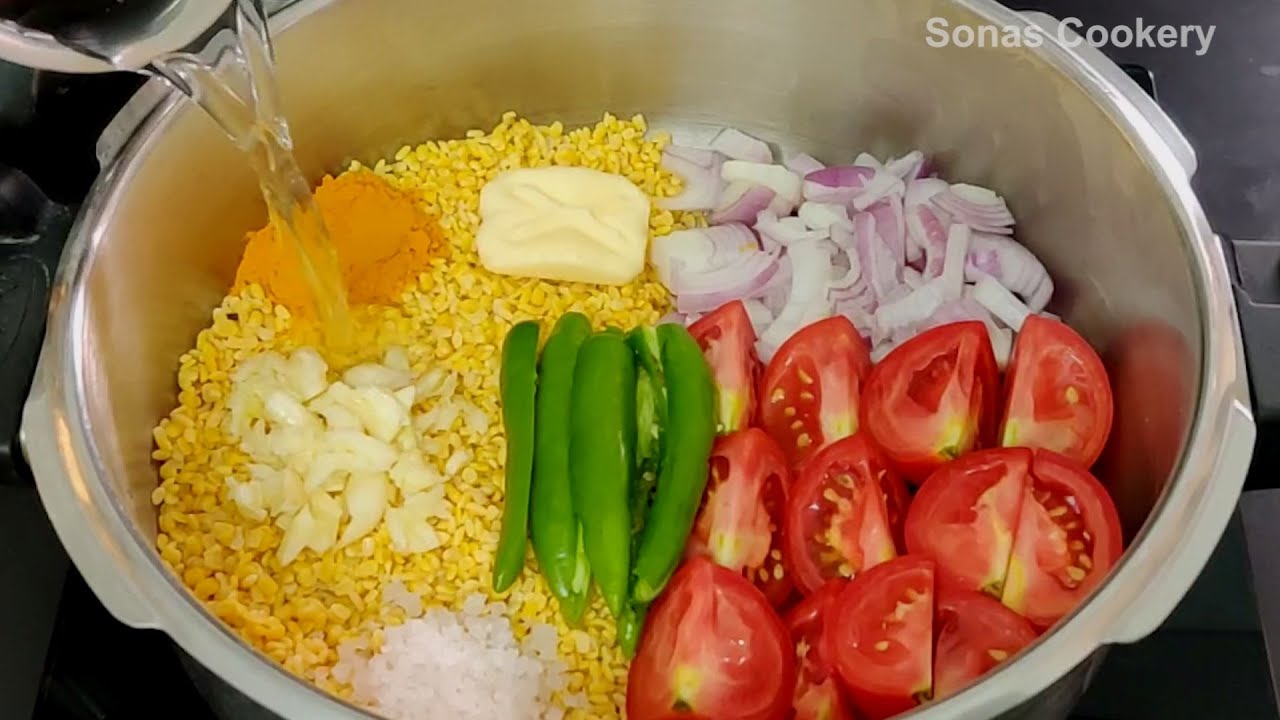 Easy Side Dish Recipe  How To Make Tasty Tomato Moong Dal