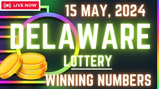 Delaware Day Lottery Results For - 15 May, 2024 - Play 3 - Play 4 - Powerball Drawing -Mega Millions