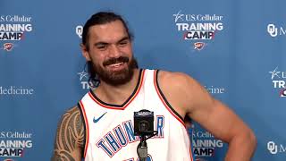 Thunder Media Day: Steven Adams