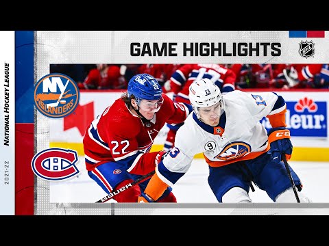 Islanders @ Canadiens 4/15 | NHL Highlights 2022