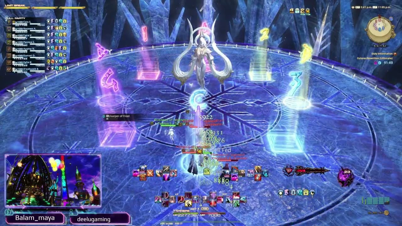FFXIV: [FRU] Future Rewritten Ultimate First Clear - DRK OT POV