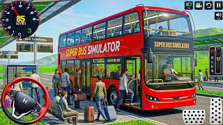 Public Transport Bus Driving: City Roads & Tight Traffic Challenge Pick drop 3d - android gameplay screenshot 5