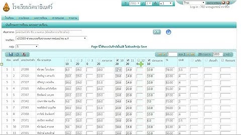 โปรแกรมช่วยกรอกคะแนนจาก Excel To SGS พร้อมวิธีการนำข้อมูลจากโปรแกรม Bookmark มาใช้!! อัพเดทปี 62
