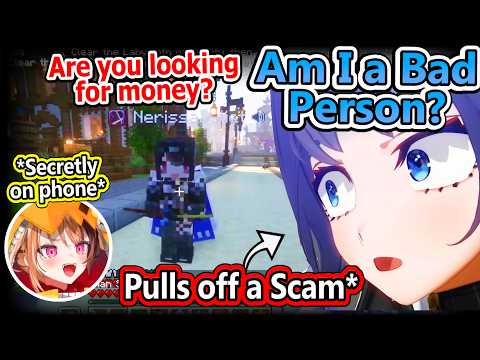 Kronii Asks Gigi If She's a Bad Person after Scamming Nerissa #ENrecoClips