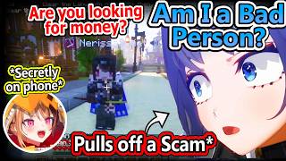 Kronii Asks Gigi If She's a Bad Person after Scamming Nerissa