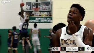 When Anthony Edwards Absolutely DESTROYED Defenders in High School 😤