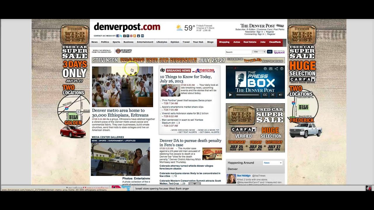 How to find newspapers and TV stations to submit your news to! YouTube