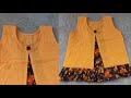 2 years baby frock design cutting and stitching method cotton frock baby dress  frock design