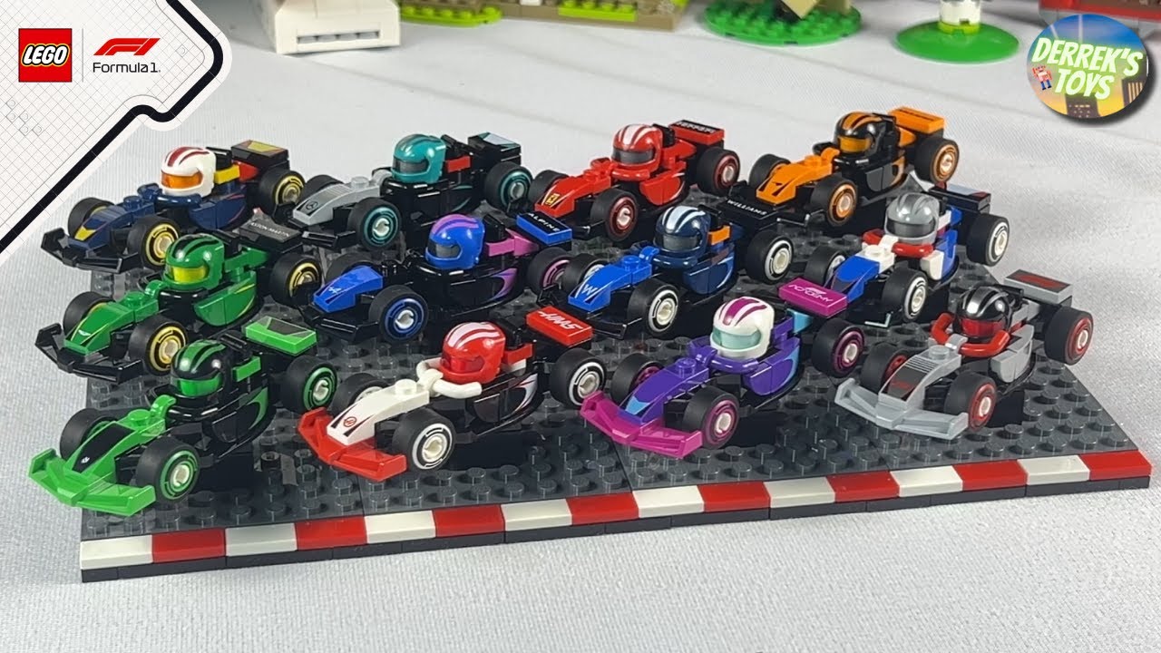 Let's Build! All 12 LEGO F1 Collectible Race Cars!