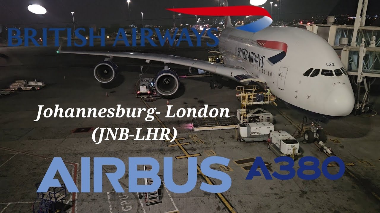 ✈️ Обзор полета British Airways A380 | BA56 Йоханнесбург — Лондон Хитроу | (World Traveller)