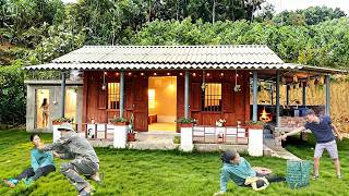 Timelapse: 120 Days Being Kicked Out by Her Husband, The Woman Builds New Home From Start to Finish