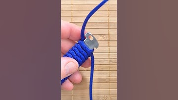 Paracord Knife Handle Wrap with Clean End Knot – Constrictor Knot Lock