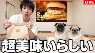【生配信】近況報告雑談＆マクドナルドの新作グラコロ食べてみた結果…