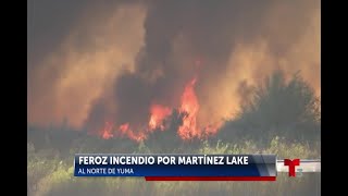 Sospechoso Arrestado por Incendio en Martinez Lake