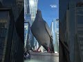 New Yorkers bid farewell to "Dinosaur" — the giant pigeon on The High Line