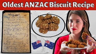 Making the Oldest ANZAC Biscuit Recipe | Pre-1920s recipe | Honoring ANZAC Day