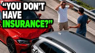 LAWYER: If The At Fault Driver Says "I Don't Have Insurance" - SAY THIS!