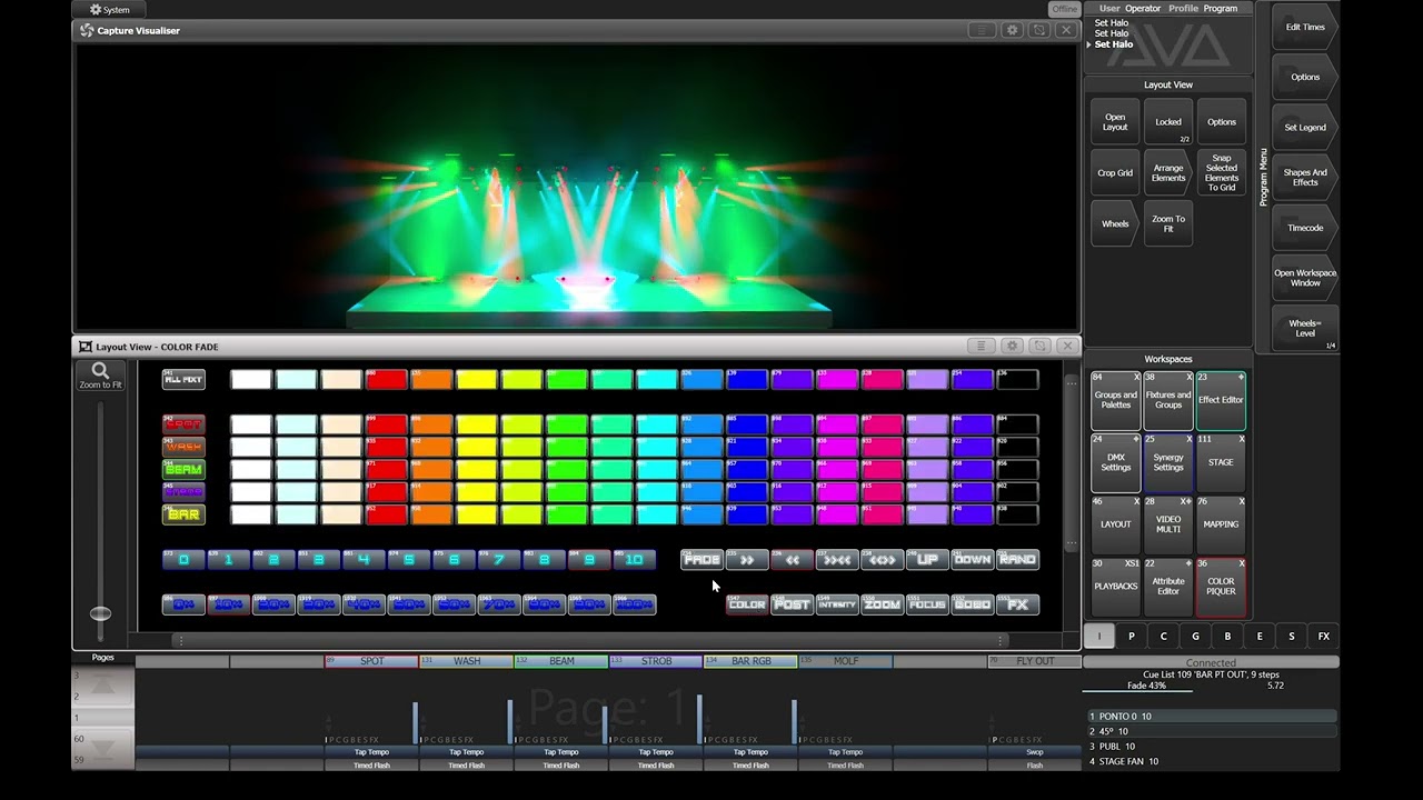 Avolites color and post picker
