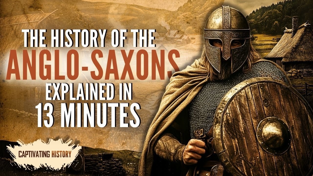 History of the Anglo Saxons Explained in 13 Minutes